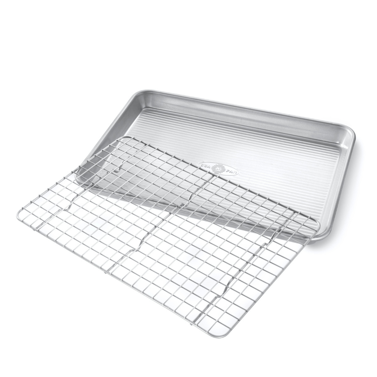 Happon Cooling Racks for Baking - 11 x 15 - Stainless Steel Wire Cookie  Rack Fits Jelly Roll Sheet Pan, Oven Safe for Cooking, Roasting, Grilling